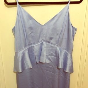 NWT Banana republic dress light blue size 12